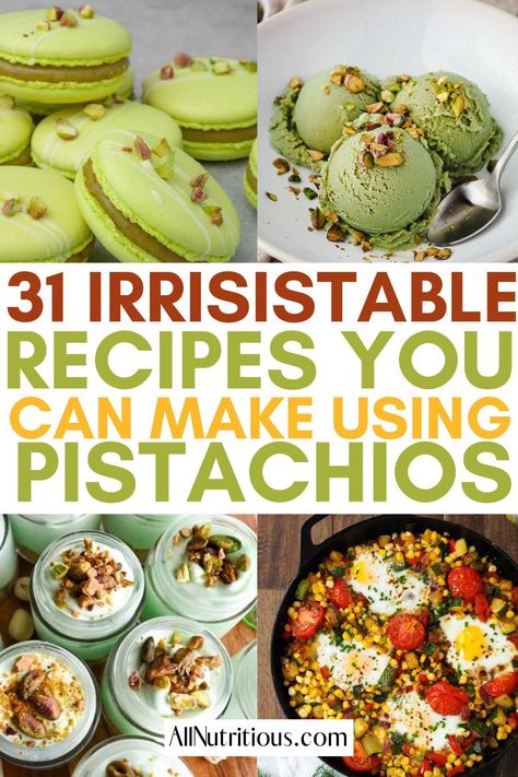 Desserts With Pistachio, Pistachio Butter Recipe Ideas, Pistachio Snack Ideas, Recipes Using Pistachio Butter, Pistachio Tart Recipes, Desserts With Pistachios, Recipes Using Pistachios, Pistachio Cream Puffs, Healthy Pistachio Dessert