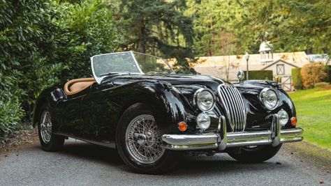 1956 Jaguar XK 140 MC Roadster VIN: S 812356 - CLASSIC.COM 1956 Jaguar Roadster, Jaguar Roadster, Jaguar Xk, Car Goals, Jaguar Xj, Cars Luxury, Dream Car, Old Cars, Jaguar