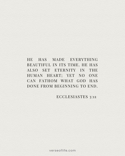 God Makes Everything Beautiful In Time, He Is Faithful In Every Season, He Makes Everything Beautiful In Time, Ecclesiastes 11:4, Trust In His Plan, Ecclesiastes 11, God's Timing Is Perfect, Ecclesiastes 3 11, God's Timing