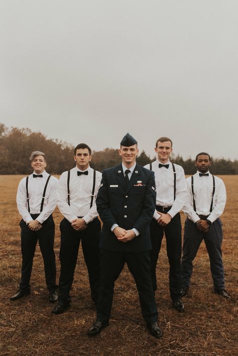 Army Wedding Colors, Air Force Dress Blues, Air Force Wedding, Groom Bow Tie, Bow Tie Groomsmen, Navy Blue Bow Tie, Army Wedding, Groom Bowtie, Groomsmen Bowtie