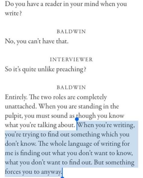 Baldwin Quotes, James Baldwin Quotes, The Paris Review, Paris Review, Found Poetry, Research Writing, James Baldwin, Art And Literature, Stream Of Consciousness