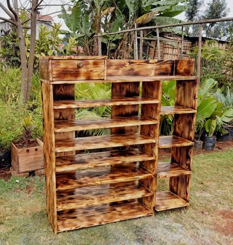 Pallet Shoe Rack Ideas, Pallet Shoe Racks, Shoe Racks Designs, Simple Shoe Rack Ideas, Pallet Shoe Rack Diy, Shoe Rack Made From Pallets, Wooden Shoe Rack Ideas, Shoe Rack Out Of Pallets, Shoe Rack Pallet