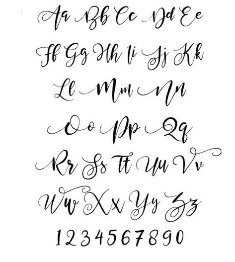 Fonts Calligraphy Letters Alphabet Fonts Handwriting, Calligraphy Names Handwriting, Bouncy Calligraphy Alphabet, Pretty Fonts Alphabet, Cursive Fonts Alphabet, Modern Calligraphy Alphabet, Letras Cool, Calligraphy Writing Styles, Hand Lettering Alphabet Fonts