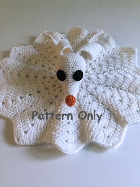 Pattern Only - Crochet Zero Lovey - Nightmare Before Christmas by MidMichiganMade on Etsy Homemade Halloween Gifts, Crochet Zero, Crochet Pour Halloween, Tank Wallpaper, Lovey Pattern, Crochet Lovey, Confection Au Crochet, Halloween Crochet Patterns, Crochet Business