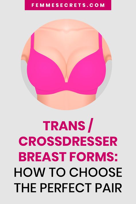 Hunting for premium transgender / crossdresser breast forms? Learn the crucial factors to consider in choosing the ideal set to enhance your MTF transformation. Perfect Bra Fit, Trans Outfit, Femininity Tips, Transgender Mtf, Lingerie For Men, Female Transformation, Cd