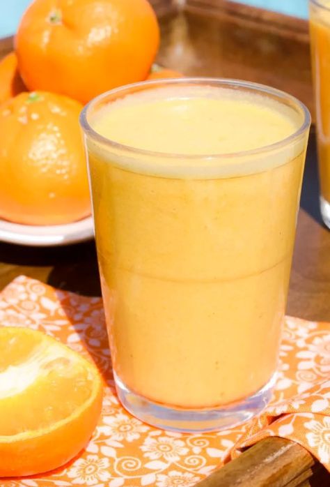 Orange Creamsicle Drink, Creamsicle Milkshake, Creamsicle Drink, Sweet Potato Smoothie, Creamsicle Smoothie, Blueberry Banana Smoothie, Dairy Free Alternatives, Orange Creamsicle, Easy Smoothie Recipes