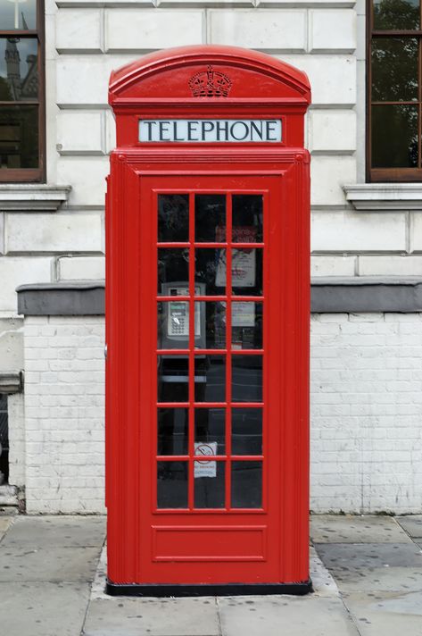 telephone box London Red Phone Booth, Red Telephone Booth, London Telephone Booth, London Phone Booth, Red Phone Booth, Red Telephone Box, Red Telephone, Door Wraps, Phone Humor