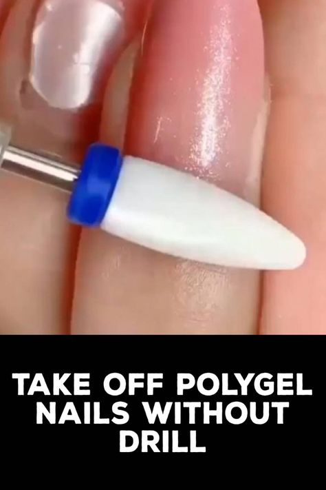 How to Take Off Polygel Nails Without Drill Diy Poly Gel Nails, How To Apply Polygel Nails, Polygel Nails Diy, Orange Stick, Cuticle Remover, Polygel Nails, Popular Nails, Cuticle Oil, Nail Polish Remover