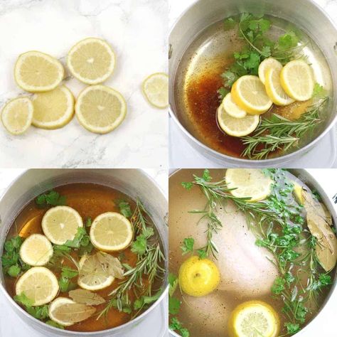 Best Chicken Brine Recipe (How To Brine Chicken) Chicken Brine Recipe For Frying, Brine Recipe For Chicken, Brine For Chicken Thighs, Quick Brine For Chicken, Fried Chicken Brine Recipe, Chicken Brine Recipe For Grilling, Whole Chicken Brine, Best Chicken Brine, Quick Chicken Brine