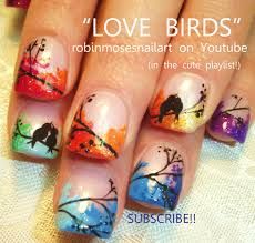 Bird Nail Art, Robin Moses, Colorful Nail Art, Colorful Nail, Easy Nails, Love Bird, Nails French, Ideas Nails, Get Nails