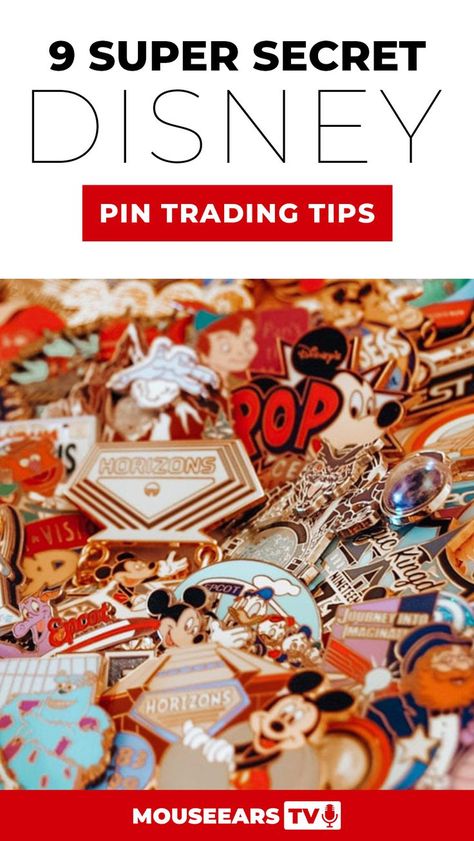 Ways To Wear Disney Pins, Disney World Pin Trading, Disney Pin Trading Secrets, Pin Trading Disney World, Disney For Adults, Disneyland Pin Trading, Disney Budget, Rare Disney Pins, Disneyland Ideas