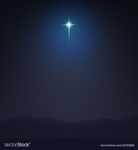 Minimalistic Background, The Birth Of Jesus Christ, Bethlehem Star, Star Vector, Church Backgrounds, Birth Of Jesus Christ, Lds Art, Birth Of Jesus, Christmas Door Decorations