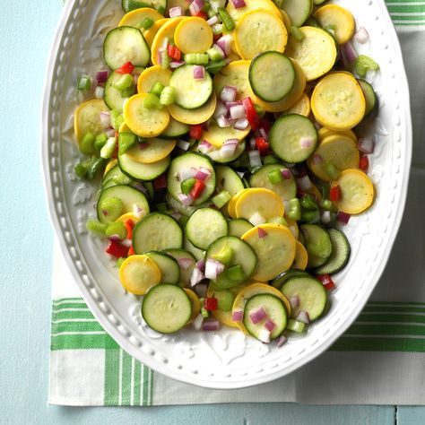 Make Ahead Salads, Summer Food Party, Farmers Market Recipes, Zucchini Salad, Squash Salad, Cold Salad, Watermelon Salad, Summer Side Dishes, Garden Recipes