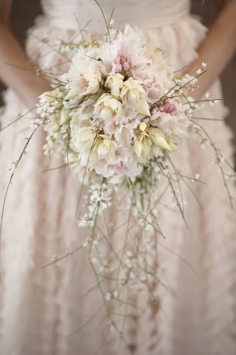 Blush Pink, Romantic and Whimsical Bridal Styled Shoot Whimsical Wedding Inspiration, Bridal Styled Shoot, A Bouquet Of Flowers, Pink Bouquet, Whimsical Wedding, Bouquet Of Flowers, Bride Bouquets, Beautiful Bouquet, Wedding Flower