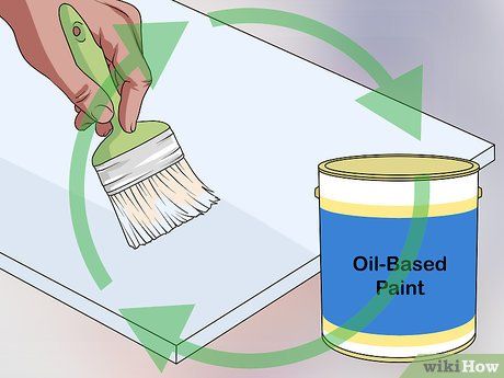 How to Paint Particle Board: 8 Steps (with Pictures) - wikiHow Painting Particle Board, Painting Particle Board Furniture, Particle Board Floor, Paint Particle Board, How To Fiberglass, Particle Board Furniture, Small Decorations, Stair Makeover, Water Based Primer