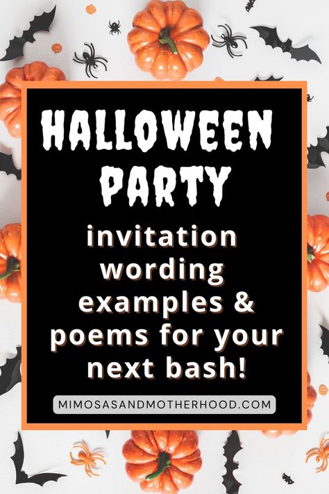 Halloween Work Party, Halloween Invitation Wording, Halloween Dance Party, Hallowen Party, Halloween Poems, Halloween Costume Party Invitations, Wording Ideas, Halloween Invite, Costume Party Invitations