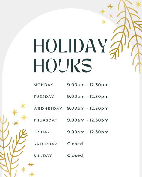 Gold Neutral Minimalist Holiday Hours Christmas Instagram Post Minimalist Instagram Post, Christmas Instagram Post, Business Hours Sign, Christmas Marketing, Modern Branding Design, Minimalist Instagram, Etsy Shop Branding, Christmas Instagram, Etsy Branding