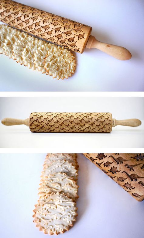 Custom Engraved Rolling Pins Reka Bentuk Industri, Creative Kitchen Gadgets, Engraved Rolling Pins, Desain Pantry, Toy Art, Cooking Gadgets, Gadgets And Gizmos, Cool Kitchen Gadgets, Cool Inventions