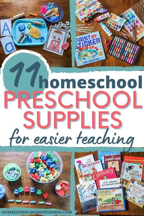 You don’t need to spend hundreds on fancy preschool materials for homeschooling. When you are teaching your preschooler at home, you’ll want to have supplies like great books, counters, puzzles. Art supplies for preschoolers include crayons, watercolors, and chalk pastels. The best homeschool preschool supplies let kids explore the world through lots of hands-on learning. Homeschool Supply List, Preschool Supply List, Home School Organization, Coding Activities, Preschool Supplies, Homeschool Preschool Activities, Homeschool Supplies, Preschool Homeschool, Kid Rooms