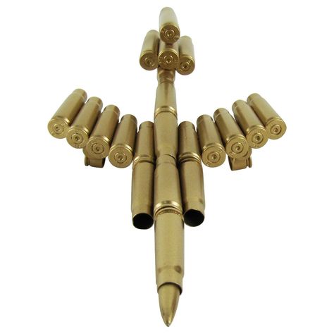 Shell Casings Crafts, Air Force Jet, Military Home Decor, Bullet Casing Crafts, Shotgun Shell Crafts, Military Crafts, Bullet Crafts, Jet Airplane, Bullet Art