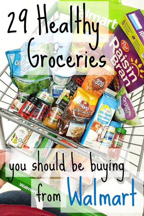 29 Healthy Groceries You Should Be Buying at Walmart | theeverykitchen.com Office Food, Snacks To Buy, Healthy Snacks To Buy, Healthy Instant Pot Recipes, Healthy Grocery List, Healthy Groceries, Healthy Work Snacks, Snacks For Work, Healthy Snacks For Kids