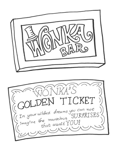 Wonka bar Wonka Bar Template, Charlie And The Chocolate Factory Drawing, Willy Wonka Coloring Pages, Willy Wonka Crafts For Kids, Willy Wonka Drawing, Wonka Drawing, Willy Wonka Tattoo, Wonka Tattoo, Charlie And The Chocolate Factory Crafts