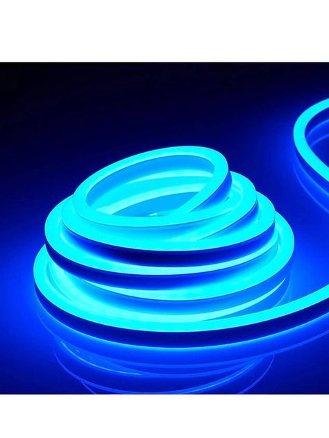 Azul  Collar  PC   Embellished   Lámparas Lid Lights, Light For Room, Blue Led Lights, Novelty Lighting, Led Strip Light, Modern Blue, Home Tools, Strip Light, Home Party