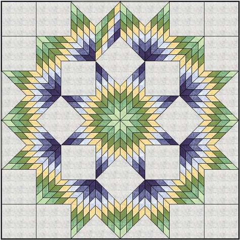 Lone Star Quilt Pattern, Innovation Ideas, Colchas Quilting, Star Quilt Pattern, Lone Star Quilt, English Paper Piecing Quilts, Barn Quilt Designs, Medallion Quilt, Quilt Care