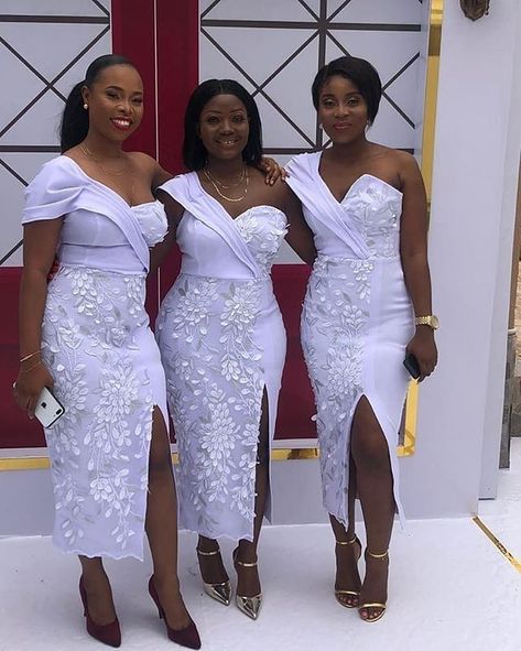 Nigeria Bridesmaid Dresses, Latest Lace Gown Styles, Lace Dress Styles Ghana, Latest Ankara Styles 2020, Nigerian Bridesmaid Dresses, Latest Lace Styles, Lace Styles For Wedding, White Lace Dress Short, Lace Dress Classy