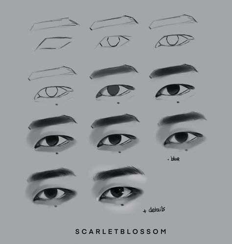 Eye Sketch, Sketches Tutorial, Kpop Drawings, Easy Drawings Sketches, 인물 드로잉, Book Art Drawings, Art Tutorials Drawing, Eye Art, Cool Art Drawings