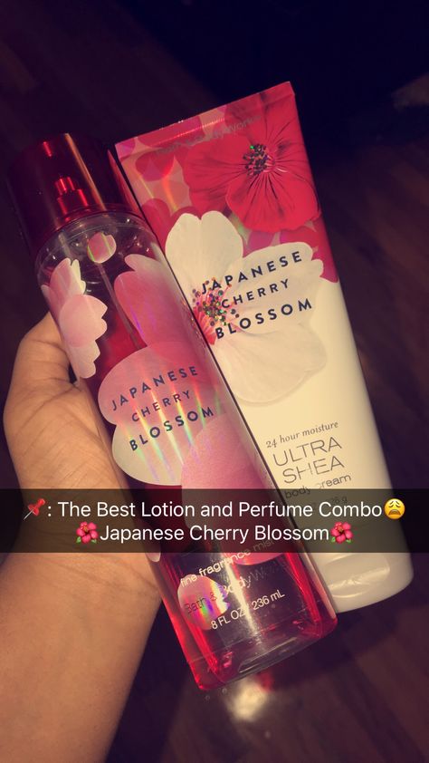 Japanese Cherry Blossom Body Cream And Perfume These are bomb affff! They smell mad good. You can only get them at Bath & Body Works. Japanese Cherry Blossom Perfume, Japanese Perfume, Cherry Blossom Perfume, Shower Care, Bath And Body Perfume, Blossom Perfume, Blossom Cherry, Bath N Body Works, Best Lotion