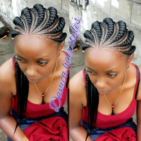 Very Beautiful Cornrows And Braids, Ghana Braids Hairstyles, Short Box Braids Hairstyles, Twisted Hair, Feed In Braids Hairstyles, Goddess Braids Hairstyles, African Hair Braiding Styles, Box Braids Hairstyles For Black Women, Braided Cornrow Hairstyles