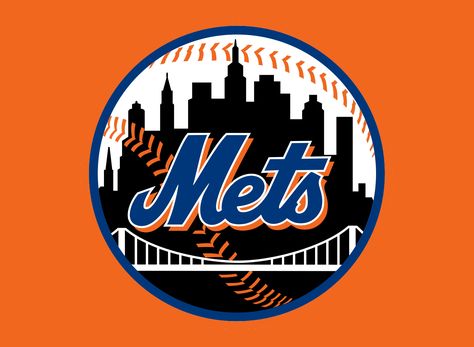 new york mets logo Ny Mets Logo, Ny Mets Baseball, Fsu Baseball, New York Mets Logo, Mets Logo, Mlb Team Logos, Mets Baseball, Team Banner, Balayage Ombré