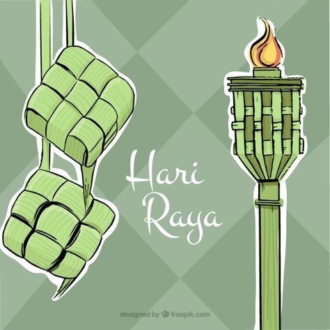 Hari Raya Background, Raya Background, Diy Eid Decorations, Ramadan Cards, Eid Mubarak Greeting Cards, Eid Crafts, Eid Mubarak Greetings, Hand Drawn Lettering, Hiasan Bilik