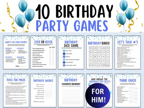 Indoor kids birthday party games