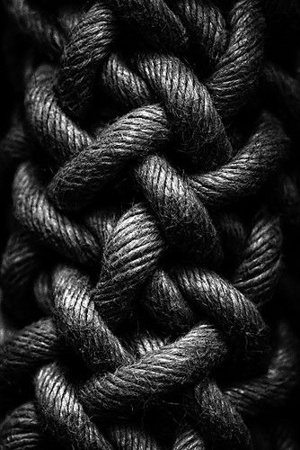 Running Stitch NYC Black And White Photograph, Black Rope, Foto Vintage, Dark Matter, Elements Of Art, White Photo, Pics Art, Black & White, Color Textures