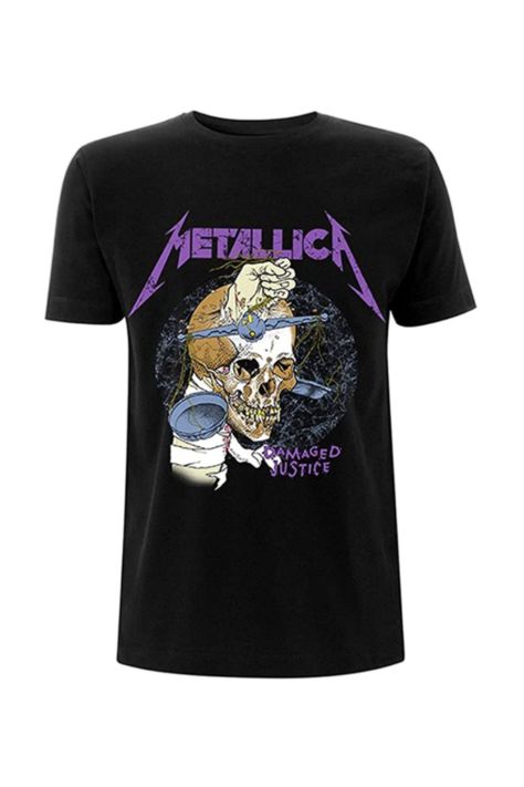 Metallica Damage Hammer T-Shirt Black Metallica t-shirt, link below #metallica #metallicatshirt #metallicaaesthetic #rockstyle #rock #outfit #alternativestyle #alternativeoutfit #tshirt #damagehammer 80s Metal, Fox Clothing, Spring Lookbook, Slender Man, V For Vendetta, Winter Lookbook, Band Merchandise, Whiplash, Screen Printing Designs