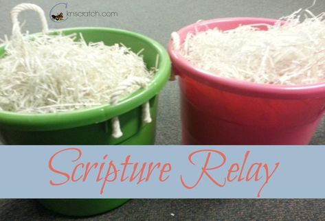 Scripture Mastery Games, Seminary Games, Kids Relay Races, Bible Games For Kids, Scripture Mastery, Mutual Activities, Church Games, Youth Group Activities, Activity Day Girls