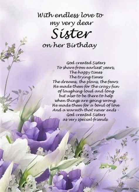 Birthday Wishes Greetings Sister, Happy Birthday To My Sister Beautiful, Happy Blessed Birthday Sister, Thank You Sister For Being There, Happy Birthday Wishes To Sister, Special Birthday Wishes For Sister, Birthday Wishes For A Sister, Happy Birthday Sister Messages, Sister Poems Birthday