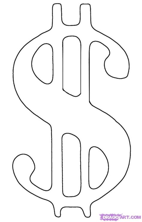 How to Draw a Dollar Bill Sign, Step by Step, Symbols, Pop Culture ... Money Sign Drawing, Dollar Sign Drawing, Dollar Bill Drawing, Dollar Sign Tattoo, Tattoo Fonts Alphabet, Dollar Signs, Tree Drawings Pencil, Sign Tattoo, Money Tattoo