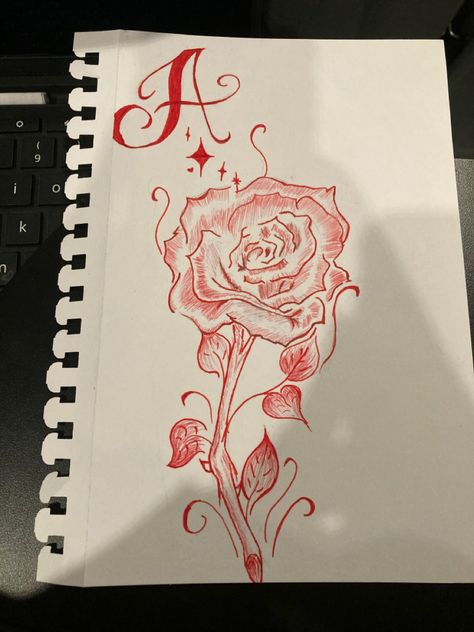 Cute Simple Drawings For Boyfriend, Chicano Flower Drawing, Will You Be My Valentine Drawing, I Only Have Eyes For You Drawing Chicano, Bf Drawing Ideas, Chicano Valentine Art, Mi Amor Drawing, Oldies Drawings Easy, Drawings For Couples