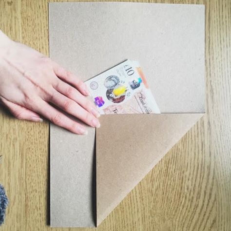 DIY Origami Money Gifting Envelopes - Sleek For Yourself! Cash Gift Envelope Diy, Envelope For Money Gift Diy, Diy Money Envelopes Gift, Money Gift Packaging Ideas, Money Gift Envelope Ideas, Origami Money Envelope, Money Envelopes Diy, Money Wrapping Ideas Cash Gifts, Diy Money Envelopes