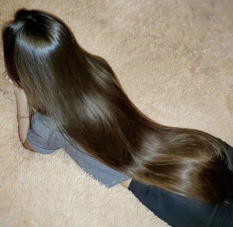 Hair Motivation, Long Shiny Hair, Long Silky Hair, Long Healthy Hair, Long Brown Hair, Super Long Hair, Beautiful Long Hair, Silky Hair, Dream Hair