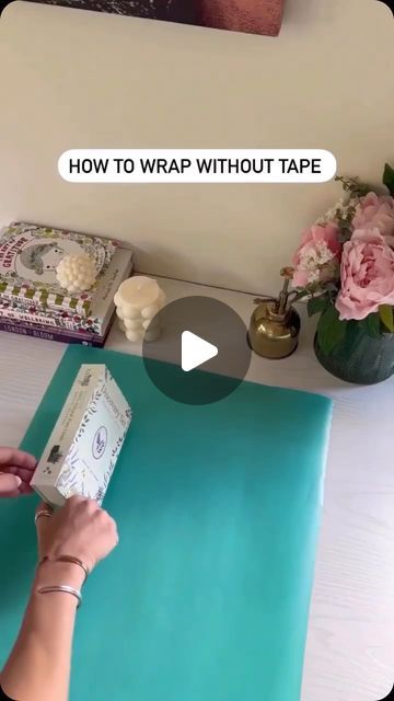 Healthy Herbs - Health Tips on Instagram: "Drop ❤️ if this is useful! Content by @effectivespaces. Follow HER for more ! . Request - how to wrap without tape or ribbon. This method does require more paper than normal. I will share a different method to my stories that uses less paper, a little ribbon but still no tape. I hope it helps xx #effectivespaces #wrappinghack #giftwrapping #wrappinggifts #giftwrapping #giftwrapping #wrappinggifts #learnwithme #lifehacks #lifehack #foldingtowels #etiquette #homehacks #homedecoration #towelseries #homeorganization #hairtutorialsvideo" How To Wrap Without Tape Video, Towel Series, Gift Tissue Paper, Folding Towels, Paper Video, Gift Wrapping Techniques, Healthy Herbs, How To Wrap, Simple Gift Wrapping