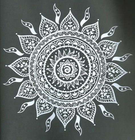 Mandala Sun Mandala Art, Sun Tattoo Stencil, Sun Mandala Tattoo, Sun Mandala Design, Mandala Sun Tattoo, Mandala Wall Stencil, Mandala Sun, Sun Mandala, On Tattoo