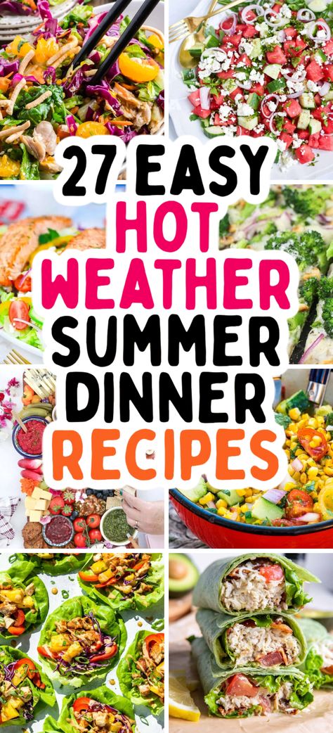 These are 27 best cold meals for hot summer days. Healthy weather dinner ideas, easy recipes for hot weather, no cook dinners for summer, hot weather food, meals for hot days dinners, no cook dinner ideas summer, meals for a hot day summer dinners, easy summer dinner recipes for family with kids, no oven dinner ideas, summer dinner ideas too hot to cook, summer lunch recipes, summer salad recipes, summer picnic meals, summer food aesthetic, cheap meals for summer. Meals For A Hot Day Summer Dinners, Dinners When Its Hot Out, Dinners For A Hot Day, Cool Summer Meals Dinners, Food For Hot Days Summer, Dinner Ideas For A Hot Day, Hot Day Meals Dinners, No Heat Meals Summer, Meal Ideas For Hot Summer Days