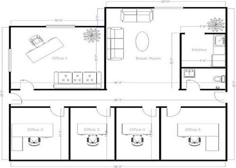 industrial manufacturing remodel ideas | Accessories. Draw Floor Plans Free For Useful Idea: The ... Small Office Layout, Draw Floor, Office Layout Plan, Free Floor Plans, Simple Floor Plans, Room Layout Planner, Office Floor Plan, Interior Kantor, Small Office Design