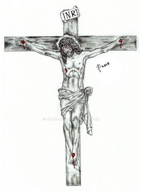 Crucifix Jesus Drawings Sketches, Cross Drawings, Drawings For Tattoos, Crucifixion Art, Jesus Christ Drawing, Jesus Sketch, Jesus Drawing, Jesus Christ On The Cross, Jesus Art Drawing