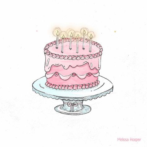 Happy Day After Your Birthday, Birthday Cake Animation, Animated Birthday Cake, Cake Animation, Cake Congratulations, Birthday Illustrations, Birthday Cake Girls Teenager, Happy Birthday Wishes Song, Birthday Animated