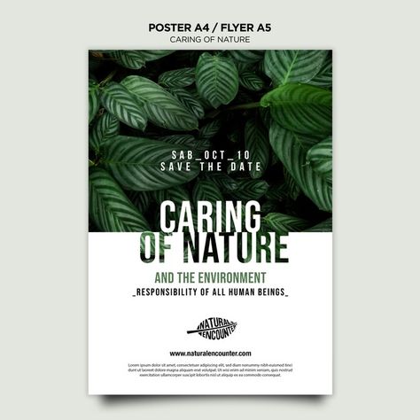 Nature Layout Design, Poster Flyer Design, Natural Poster Design, Flyer Ideas Design, Poster Design Nature, Nature Magazine Cover, Flyer Layout Design, Nature Poster Design, Best Flyer Design